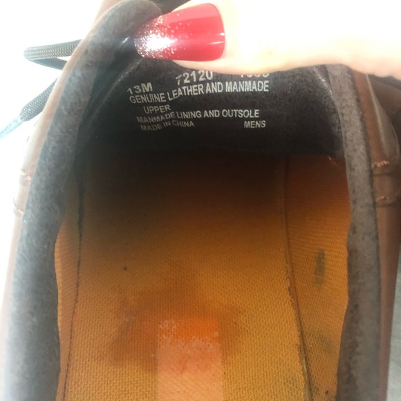 Timberland genuine leather low cut boots size 13